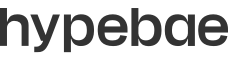 hypebae logo in greyscale